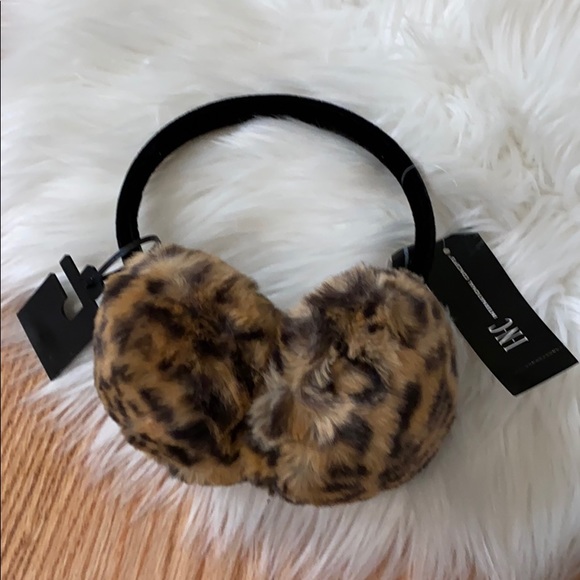 INC International Concepts Accessories - INC Faux-Fur Velvet-Band Earmuff, 